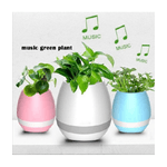 Trade Shop Traesio-altoparlante Cassa Speaker Bluetooth A Forma Di Vaso Pianta Fiori Impermeabile -