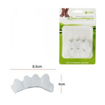 Trade Shop Traesio-coppia Cuscinetti Separatori Dita Silicone Protezione Cura Piedi 64423 -