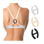 Trade Shop Traesio-set Tre Clip Per Nascondere Le Bretelle Del Reggiseno In Tre Colori -