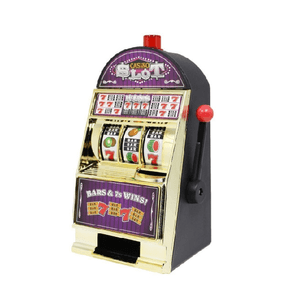 Trade Shop Traesio-salvadanaio Slot Machine Con Campanello Luci E Suoni Realistici Money Bank Saver -