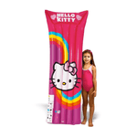 Trade Shop Traesio-materassino Gonfiabile Hello Kitty Lunghezza 185 Cm 5 Tubi Mare Piscina -