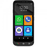 SPC Zeus 4G Pro Smartphone 5.5 - Speciale per Anziani - Tasto SOS - Capacità 64GB - 4GB RAM - Colore Nero