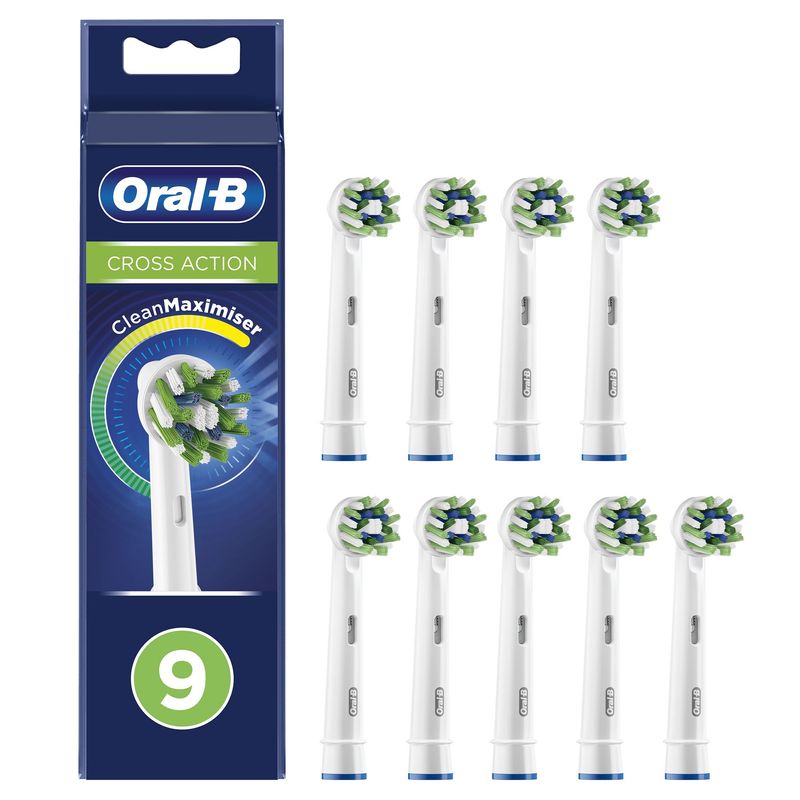 Oral-B-CrossAction-Testine-Di-Ricambio-Con-Tecnologia-CleanMaximiser-Confezione-Da-9-Pezzi