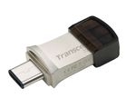 Transcend-JetFlash-890-32GB-unita-flash-USB-USB-Type-A---USB-Type-C-3.2-Gen-1--3.1-Gen-1--Nero-Argento