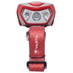 Varta Outdoor Sports H20 Pro Grigio, Rosso Torcia a fascia LED