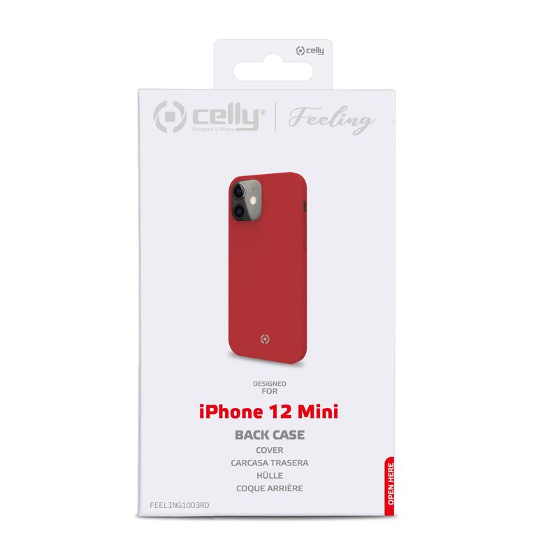 Celly-Feeling-custodia-per-cellulare-137-cm--5.4---Cover-Rosso