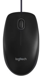 Logitech-B100-mouse-Ambidestro-USB-tipo-A-Ottico-800-DPI