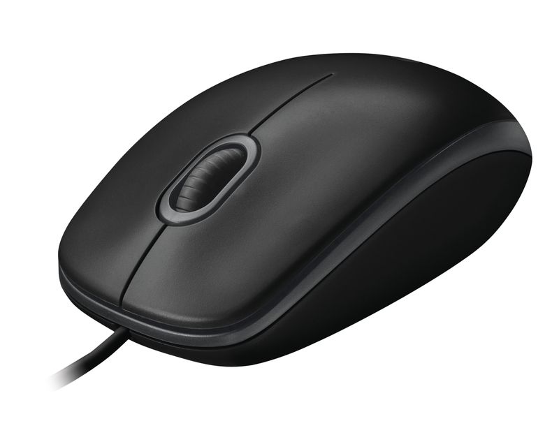 Logitech-B100-mouse-Ambidestro-USB-tipo-A-Ottico-800-DPI