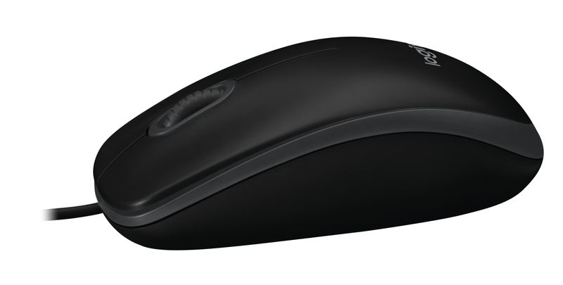 Logitech-B100-mouse-Ambidestro-USB-tipo-A-Ottico-800-DPI