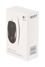 Logitech-B100-mouse-Ambidestro-USB-tipo-A-Ottico-800-DPI