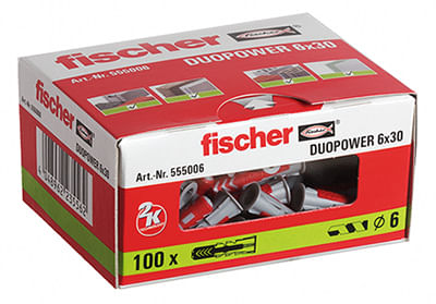 Fischer-DUOPOWER-spina-Rotondo-100-pezzo-i-