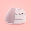 Logitech-Lift-Mouse-Ergonomico-Verticale-Senza-Fili-Ricevitore-Bluetooth-o-Logi-Bolt-USB-Clic-Silenziosi-4-Tasti