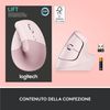 Logitech-Lift-Mouse-Ergonomico-Verticale-Senza-Fili-Ricevitore-Bluetooth-o-Logi-Bolt-USB-Clic-Silenziosi-4-Tasti