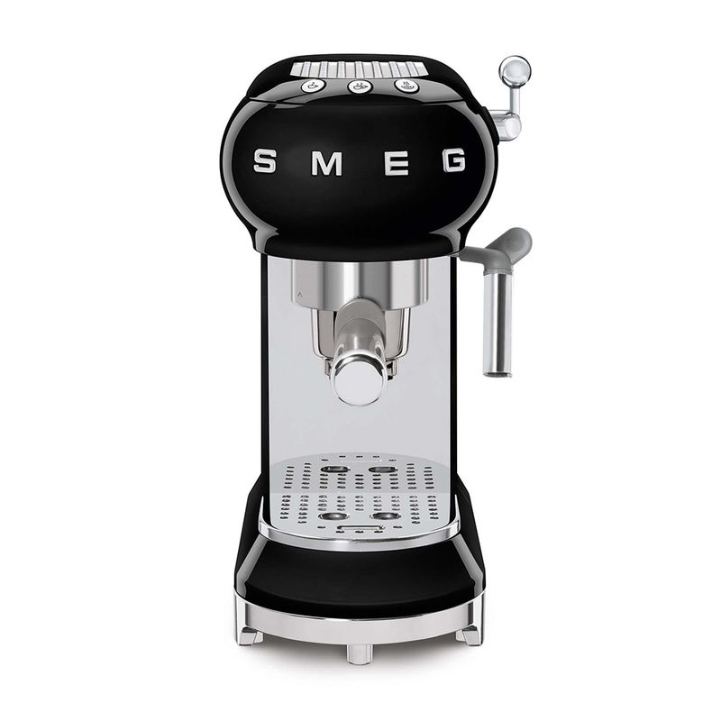 Smeg-Macchina-da-Caffe--Espresso-Manuale-50-s-Style-–-Nero-LUCIDO-–-ECF01BLEU