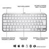 Logitech-MX-Keys-Mini-tastiera-RF-senza-fili---Bluetooth-QWERTY-Italiano-Grigio