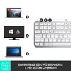 Logitech-MX-Keys-Mini-tastiera-RF-senza-fili---Bluetooth-QWERTY-Italiano-Grigio