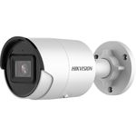 BULLET IP Hikvision 4MP, Ottica Fissa 2.8mm PoE,  ACUSENSE