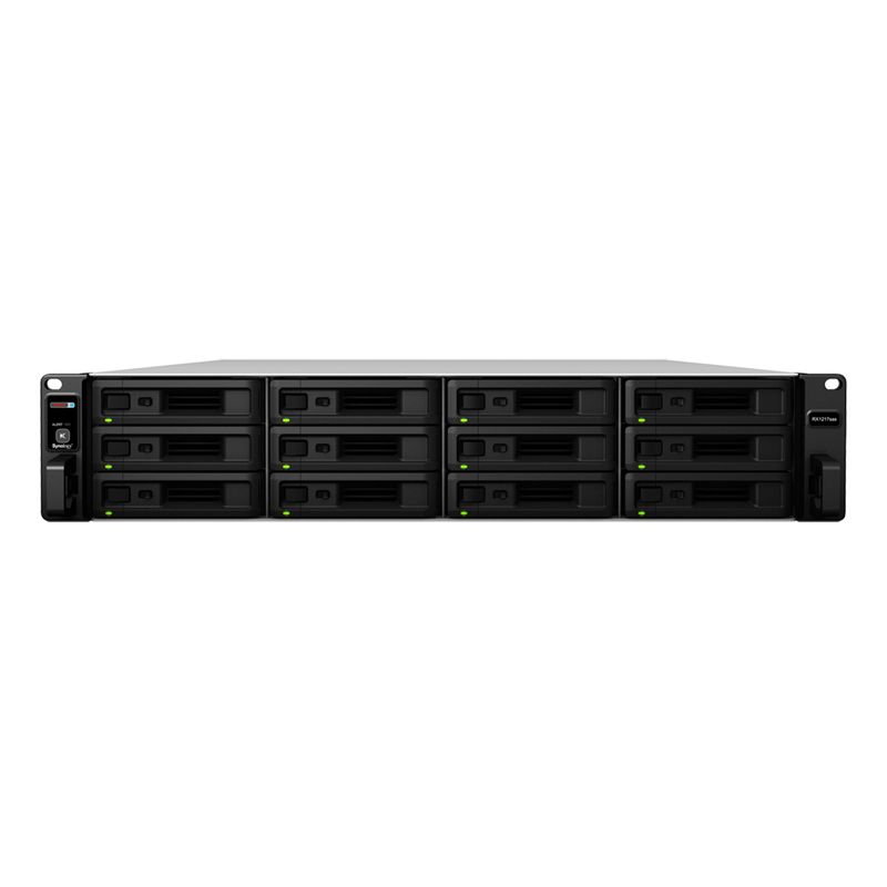 Synology-RX1217sas-array-di-dischi-Armadio--2U--Nero