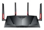 ASUS-DSL-AC88U-router-wireless-Gigabit-Ethernet-Dual-band--2.4-GHz-5-GHz--Nero-Rosso