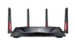 ASUS-DSL-AC88U-router-wireless-Gigabit-Ethernet-Dual-band--2.4-GHz-5-GHz--Nero-Rosso