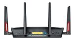 ASUS-DSL-AC88U-router-wireless-Gigabit-Ethernet-Dual-band--2.4-GHz-5-GHz--Nero-Rosso