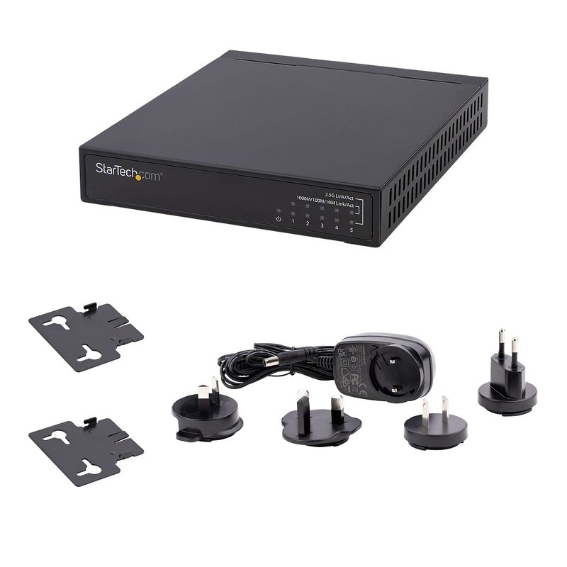 StarTech.com-Switch-Ethernet-Gigabit---Switch-5-Porte---Switch-2.5GBASE-T-Unmanaged---Switch-di-rete-LAN-Desktop