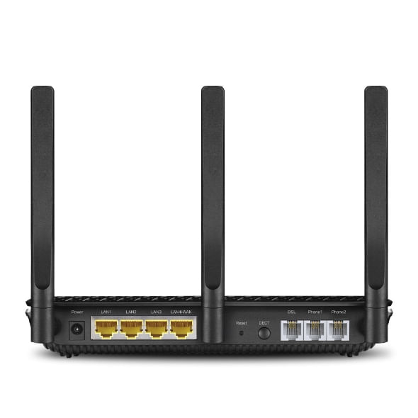 TP-Link-Archer-VR2100v-router-wireless-Gigabit-Ethernet-Dual-band--2.4-GHz-5-GHz--Nero