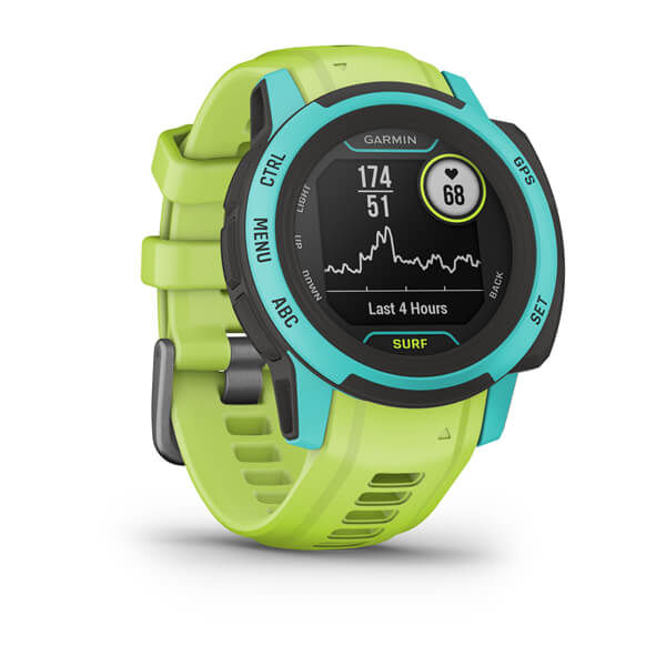 Garmin-Instinct-2S-Surf-Edition-201-cm--0.79---MIP-40-mm-Digitale-156-x-156-Pixel-Verde-GPS--satellitare-