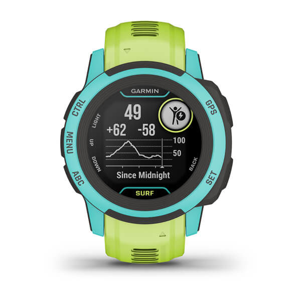 Garmin-Instinct-2S-Surf-Edition-201-cm--0.79---MIP-40-mm-Digitale-156-x-156-Pixel-Verde-GPS--satellitare-