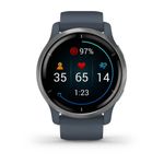 Garmin Venu 2 3,3 cm (1.3") AMOLED 45 mm Digitale 416 x 416 Pixel Touch screen Argento Wi-Fi GPS (satellitare)