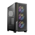 Antec P20C ARGB Midi Tower Nero (Antec P20C ARGB Gaming Case w/ Glass Window E-ATX Large Mesh Front Dust Filters 3 ARGB