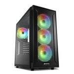 Sharkoon TG6M RGB Tower Nero