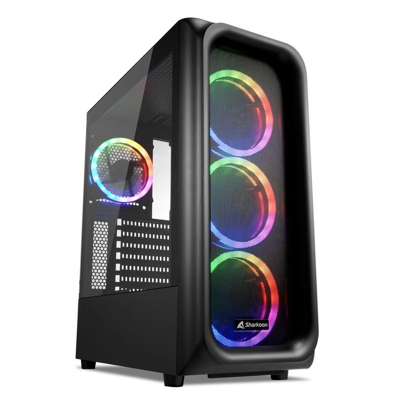 Sharkoon-TK5M-RGB-ATX-Desktop-Nero