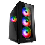 Sharkoon Case Tg5 Pro Rgb Atx 2Xusb 3.0 2Xusb 2.0 7 Slots