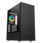 Itek Case Vertibra S210 - Gaming Middle Tower 12Cm Argb Fan 2Xusb3 Side Panel Temp Glass