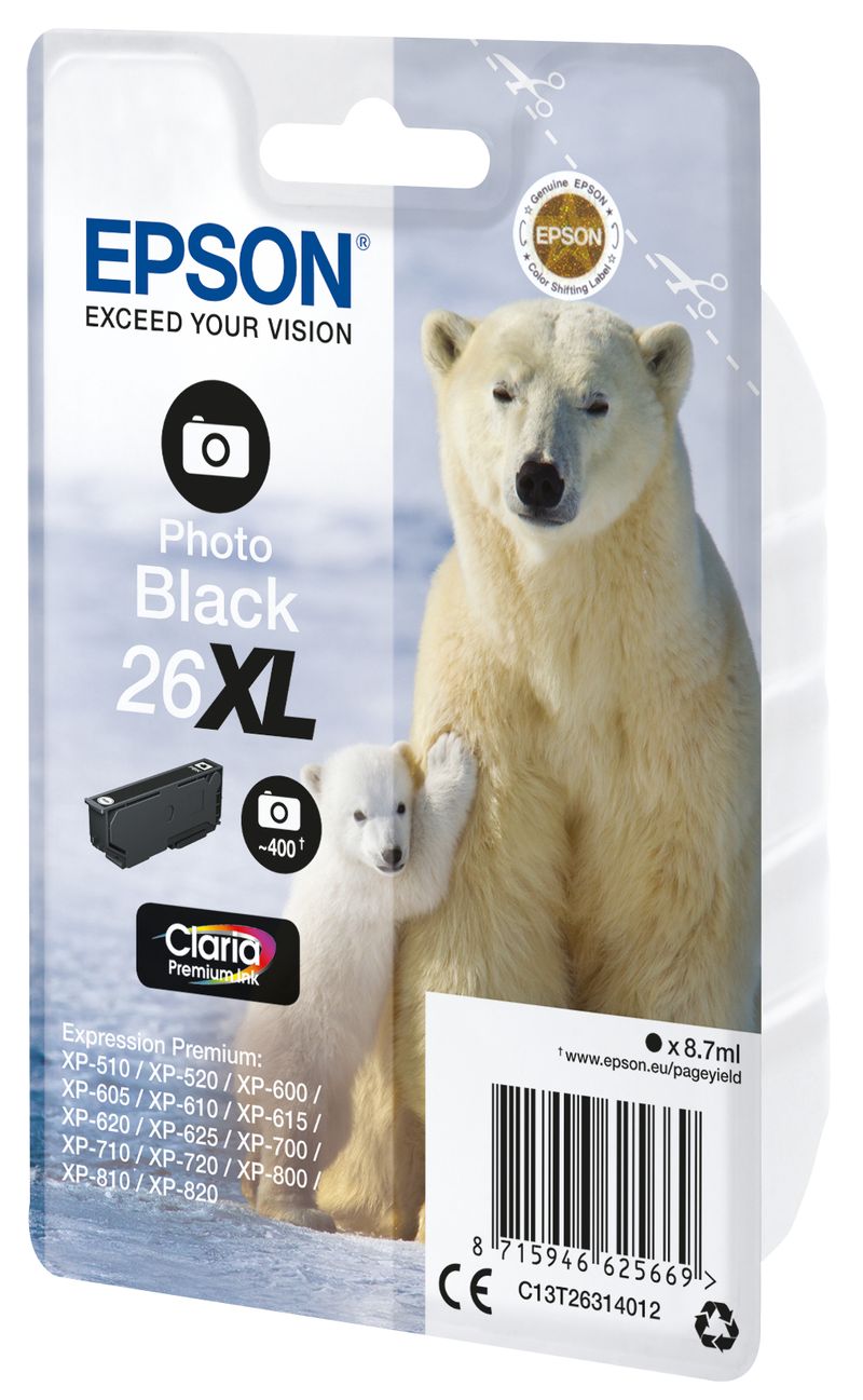 Epson-Polar-bear-Cartuccia-Nero-foto-XL