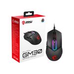 MSI Clutch GM30 mouse Mano destra USB tipo A Ottico 6200 DPI