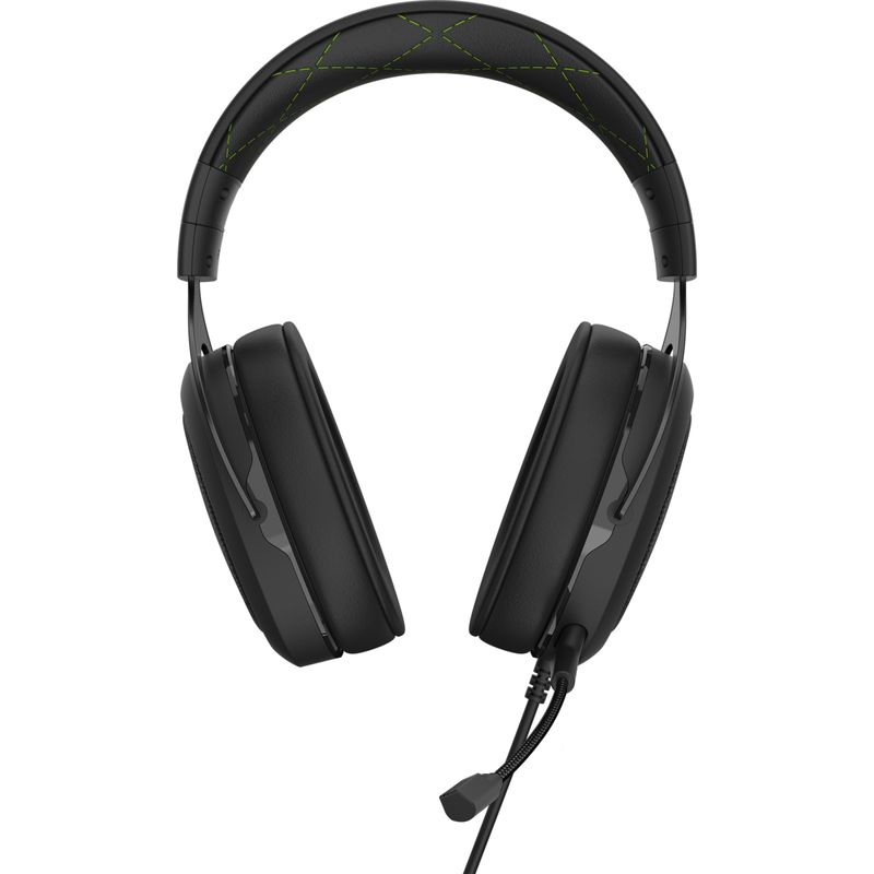 Corsair-HS50-PRO-STEREO-Auricolare-Cablato-A-Padiglione-Giocare-Nero-Verde