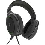 Corsair-HS50-PRO-STEREO-Auricolare-Cablato-A-Padiglione-Giocare-Nero-Verde