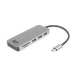 Hub-ACT-AC7050-USB-C-3.2-Gen1--USB-3.0--a-3-porte-con-adattatore-e-porta-pass-through-PD