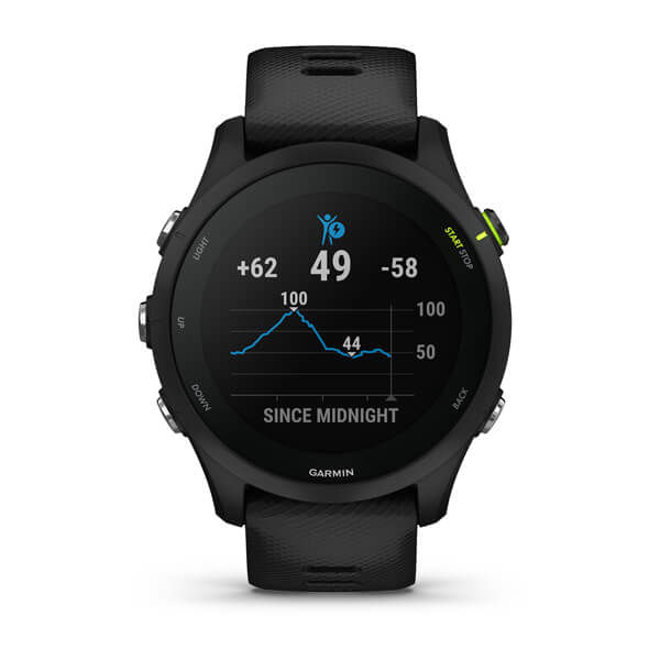 Garmin-Forerunner-255-Music-33-cm--1.3---MIP-46-mm-Digitale-260-x-260-Pixel-Touch-screen-Nero-Wi-Fi-GPS--satellitare-