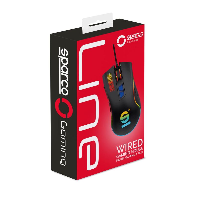 Sparco-SPMOUSEPRO-mouse-Mano-destra-USB-tipo-A-7200-DPI