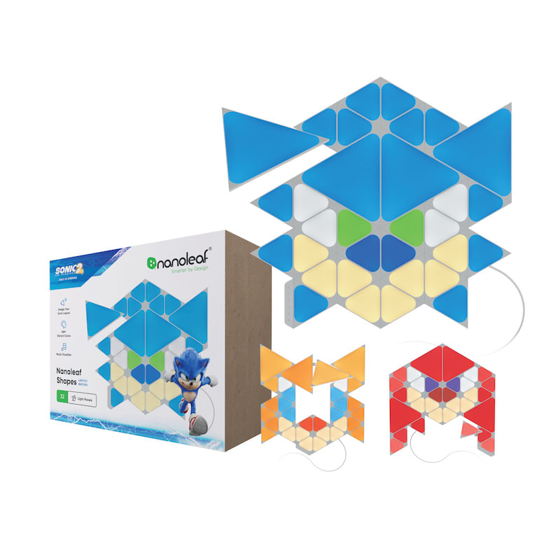 Nanoleaf-Sonic-Limited-Edition-Starter-Kit-illuminazione-d-atmosfera-42-W-LED-Bianco