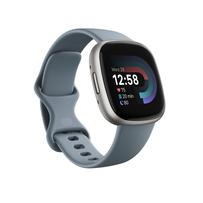 Fitbit-Versa-4-Digitale-Touch-screen-Platino-GPS--satellitare-