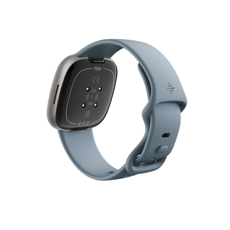 Fitbit-Versa-4-Digitale-Touch-screen-Platino-GPS--satellitare-