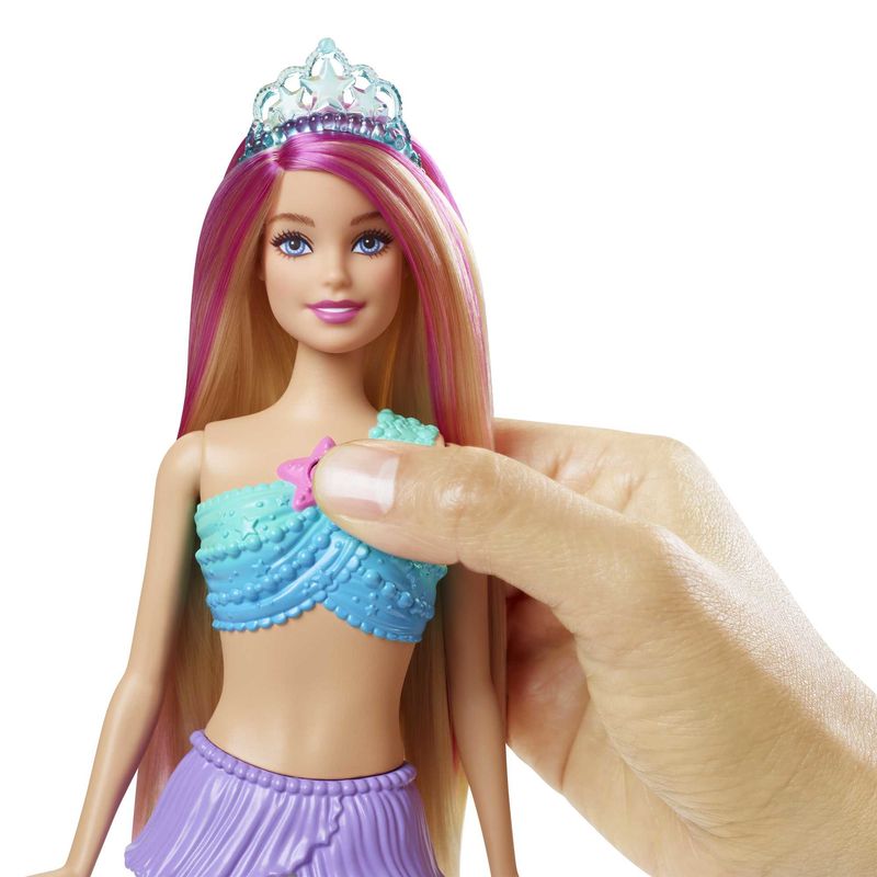 Barbie-Dreamtopia-Sirena-Luci-Scintillanti-Bambola-Bionda-con-Coda-che-si-Illumina