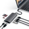 Satechi-Multi-Port-Adapter-V2-Dock-st.-USB-3.2-Gen-1--3.1-Gen-1--Type-C-Grigio