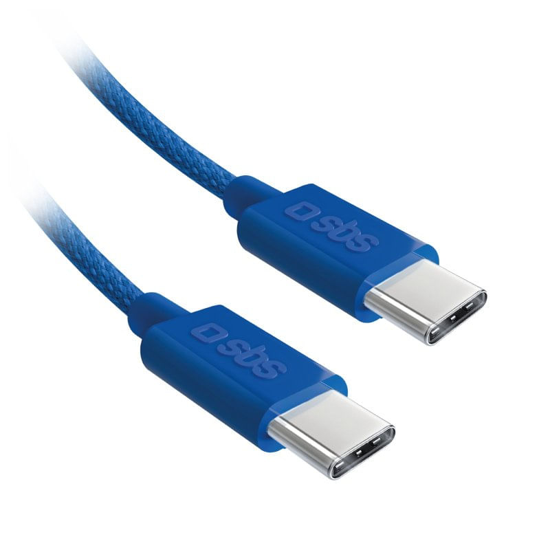 SBS-TECABLETISSUETCCB-cavo-USB-15-m-USB-2.0-USB-C-Blu