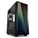 Sharkoon-RGB-LIT-200-Midi-Tower-Nero