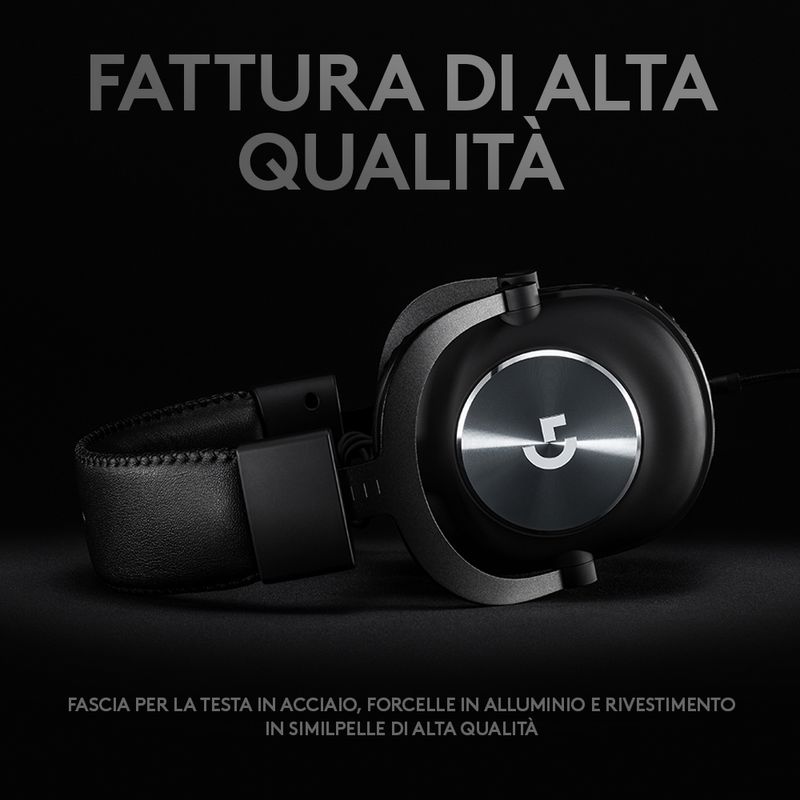 Logitech-PRO-X-Cuffia-Padiglione-auricolare-Nero